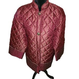 Vintage Rare Gold Label Victoria's Secret Medium Quilted Jacket